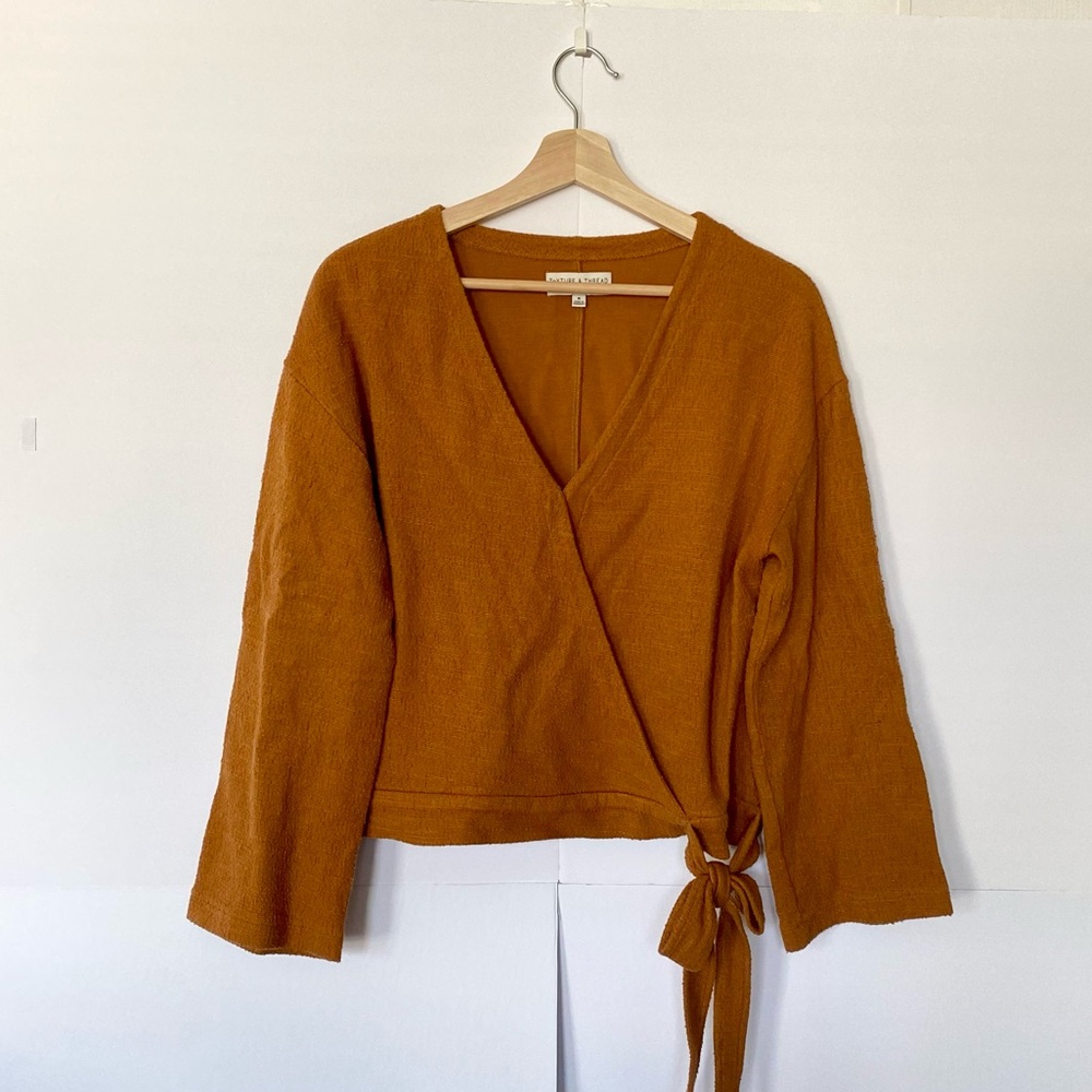 Madewell Tie Wrap Blouse
